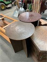 2 Small Circle Tables