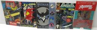 Vtg Comic Books & Batman Button Collection