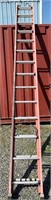 Warner 25ft. Long fiber glass-aluminum ladder