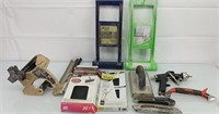 10 pc misc. Tools and supplies