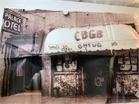 CBGB NY Venue Vinyl Banner