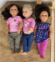 3 Our Generation dolls