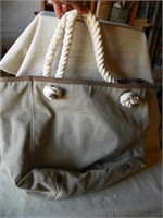 Large, clean Canvas bag with handles