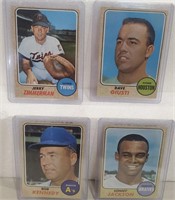 4 Topps Baseball 1968
