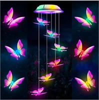 Fohil Solar Butterfly Wind Chimes,