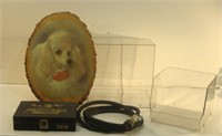 Poodle, Clear Cases, Hose and Tobacco Box