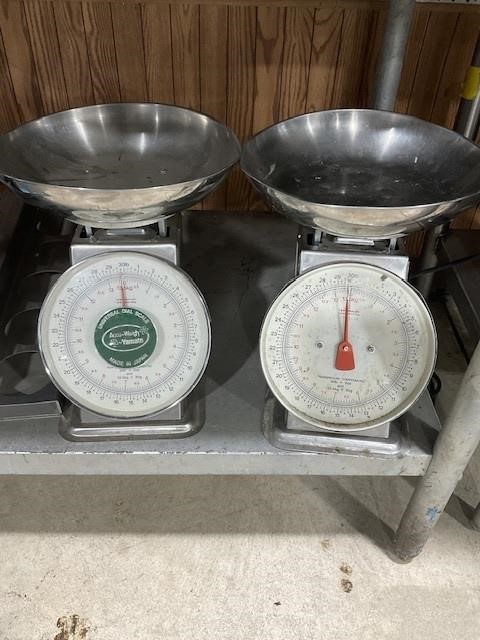 30 lbs Produce scales 2x’s the bid