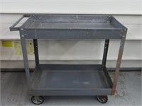 Rolling Metal Shop Cart