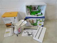 Lot of 2 Kitchen Gadgets in Boxes - Apple Peeler