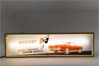 MUSTANG SPEED SHOP - AUTO PARTS ADV. LIGHT BOX