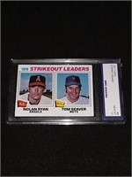 1977 Topps N.Ryan/T.Seaver GEM MT 10 Met & Angels