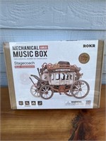 Wooden Music Box Puzzle 3D Puzzles Mechanical