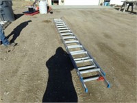 28' aluminum extension ladder