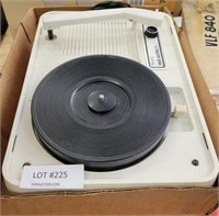 SEARS SING ALONG PLASTIC RECORD PLAYER