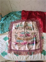 Little quilt 30" x 30", Silk souvenir of