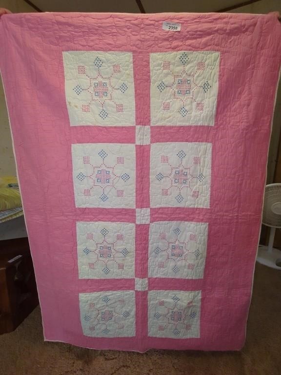 Baby Quilt -approx 44" x 60"