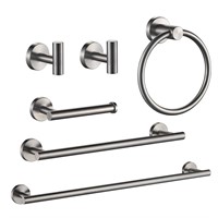 N4736  Forious Brushed Nickel Bath Hardware Set