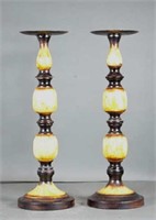 Pair of Candle Pillars