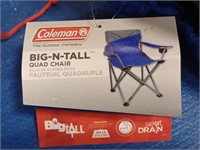Coleman big and tall quad chair
