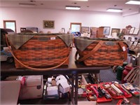 Two Longaberger baskets: Traditions Community