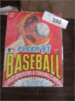 Vintage 1991 Fleer Baseball Cards - unopened