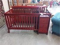 VERY NICE BABY BED WITH CHEST
