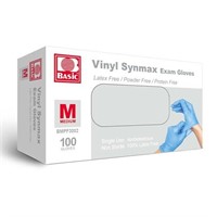 Basic Vinyl Exam Gloves, Powder Free,Latex Free, N