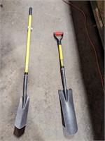 Fiberglass Tile Spade & Other Shovel