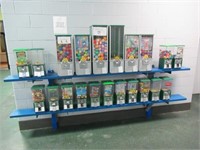 (21) Assorted coin-op dispensers. Note: