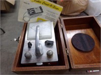 Geiger counter in box