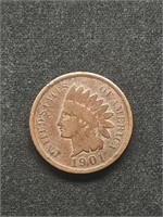 1901 Indian Head Penny