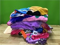 Large lot of blankets and beach towels