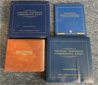 (4) Stamp Collecting Albums , Centenary