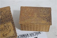 Handkerchief & Jewelry Wooden Boxes