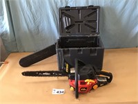 HOMELITE 4218C CHAINSAW WITH CASE