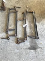 4 BAR CLAMPS, 3’