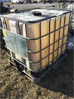 METAL CRATE TOTE WITH TANK