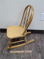 Vintage kids rocking chair