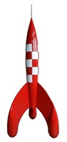 Tintin. Aroutcheff La fusée lunaire, 160 cm