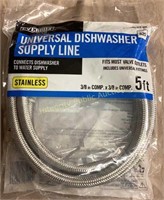 Everbilt Universal Dishwasher Supply Line 5’