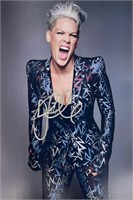 Autograph COA Pink Photo