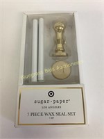 New Sugar Paper 7 Pc Wax Seal Set