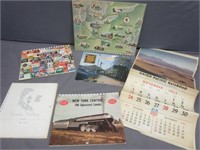 Vintage Railroad Calendars