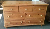 7 Drawer Chest Of Drawers, Approx. 56"×20"×34"