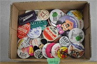 Vintage pin-back buttons