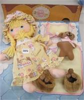 Teddy Beddy Bye Doll (12 inches long)