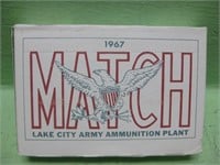 1967 Match Lake City 30-06 Sealed 20 Count Box