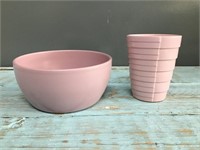 German pink ceramics