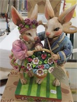 7 Jim Shores hand painted Easter figurines