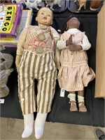Vintage Composition dolls.
